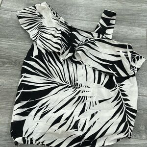 Who What Wear Asymmetrical Top